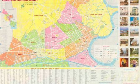 Bản đồ hành chính thành phố Hồ Chí Minh