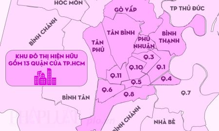 Bản đồ các quận thành phố Hồ Chí Minh